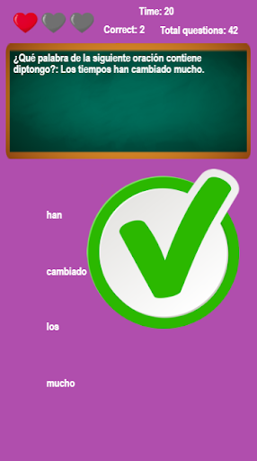El Diptongo Juego Educativo Screen 2