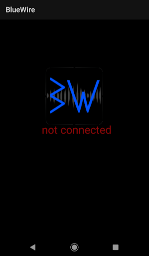 Android application BlueWire screenshort