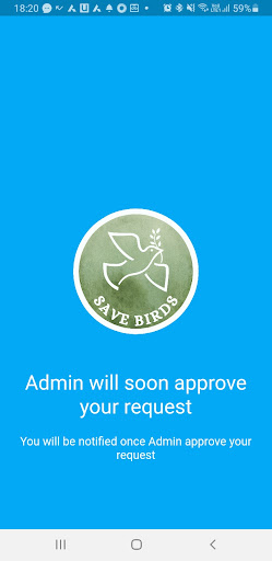 Android application Save Birds screenshort