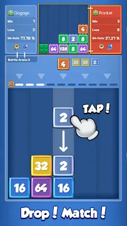 Game screenshot Drop Battle: Merge PVP hack