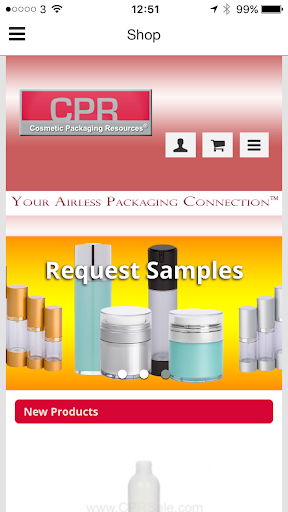 Cosmetic Packaging Resources Screen 2