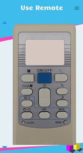 Remote for TCL Air Conditioner Screen 3
