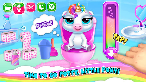 My Baby Unicorn 2 - New Virtual Pony Pet 1.0.49 screenshots 2