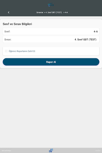 Başarı İzleme Sistemi Screen 2