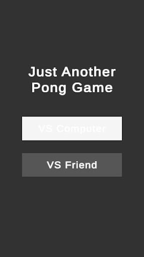 Android application Just Another Pong Game screenshort