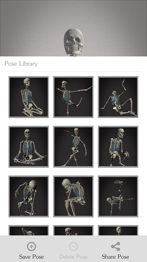 Skelly: Poseable Anatomy Modelのおすすめ画像4