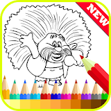 Coloring Pages for Trolls Fans icon