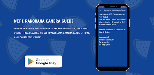 Wi-Fi Panorama Camera Guide