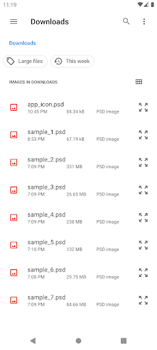 App preview
