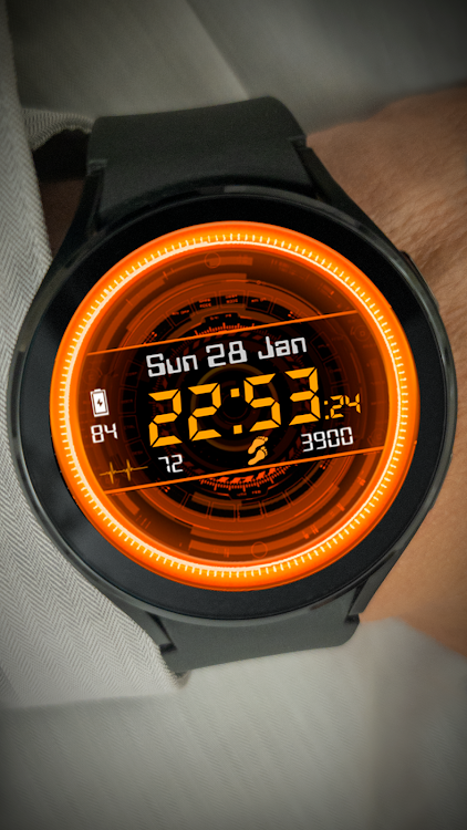 Animation Agent watch face - New - (Android)