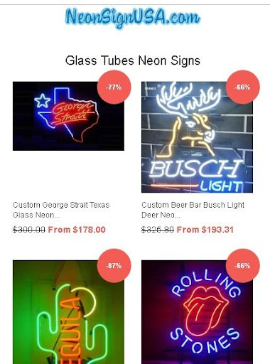 Android application Neon Signs for Sale. LED, Acry screenshort