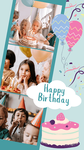 Android application Birthday Photo Frames & Editor screenshort