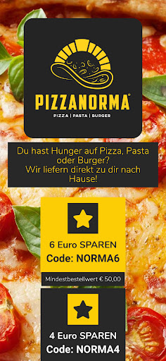 Android application PIZZANORMA screenshort