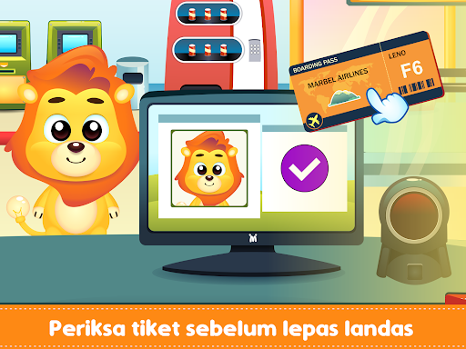 Screenshot of Marbel Airport Adventure