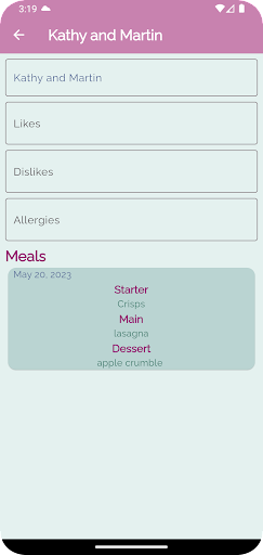 Menu Memory screenshot 4