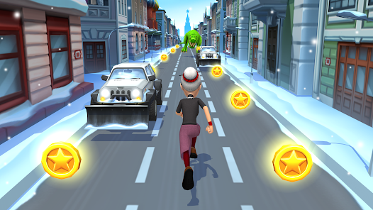 Angry Gran Run - Running Game APK MOD (Astuce) screenshots 1