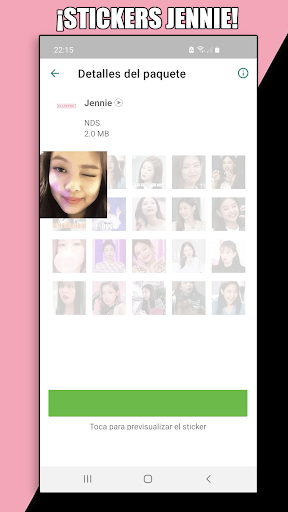 Stickers Blackpink animados