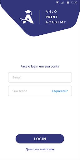 Android application Anjo Print Academy screenshort