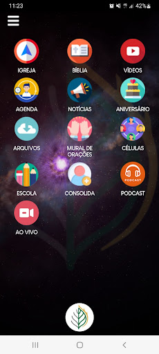 Android application Igreja Batista Renovo - ES screenshort