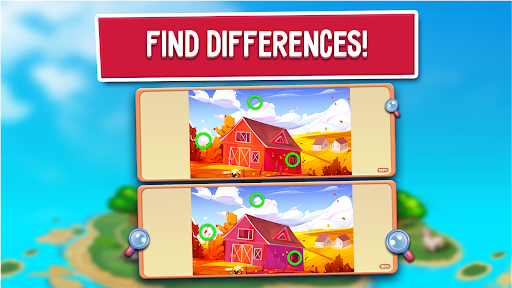 Android application Hidden Oasis: Find Differences screenshort