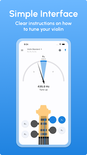 Screenshot of Violin Tuner - LikeTones