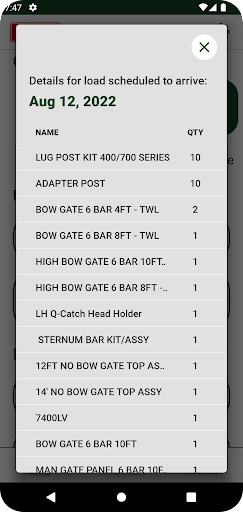 Arrowquip Dealer Assist Screen 2