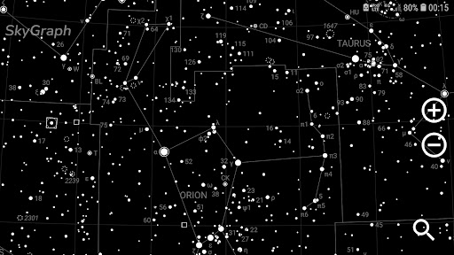 Android application Sky Graph – Celestial sky map screenshort