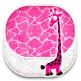 THEME - Hot Pink Giraffe 2 icon