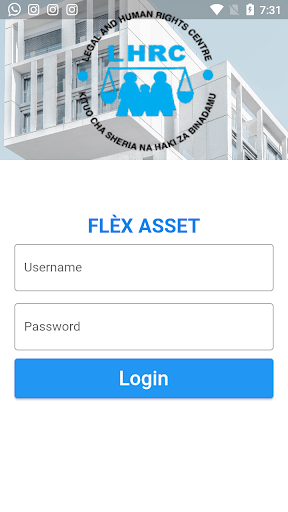 Android application Flex Asset screenshort