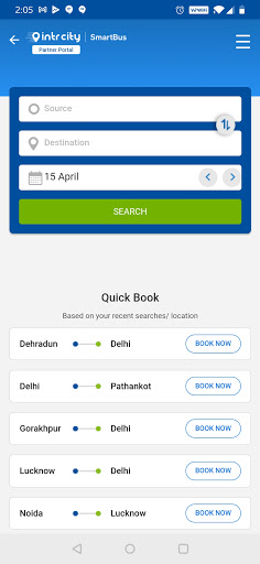 Partner App for IntrCity Smart Screen 3