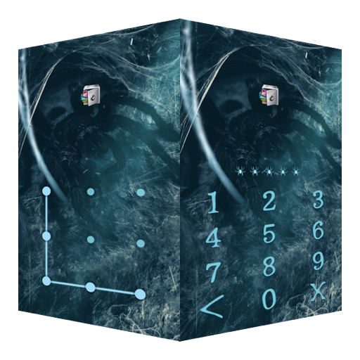 AppLock Live Theme Spider logo