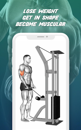 Android application Gym Workout Fitness Planner screenshort