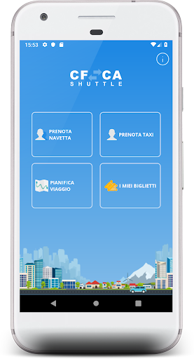 Android application CFCA Shuttle screenshort