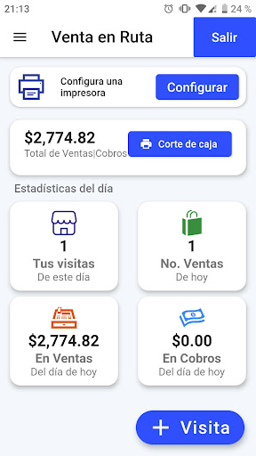 Android application RutaX App screenshort