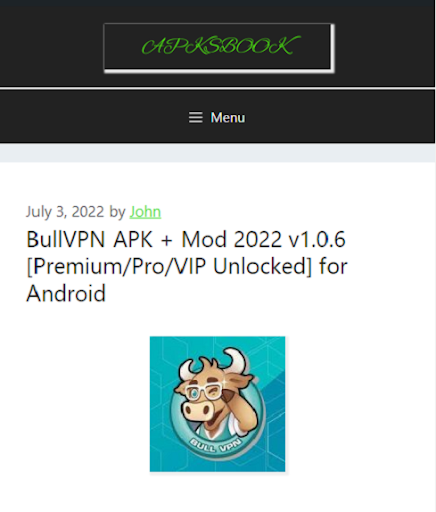 Android application Apksbook screenshort