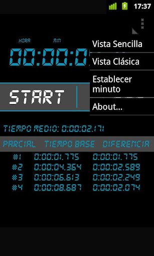 Chronometer Screen 3