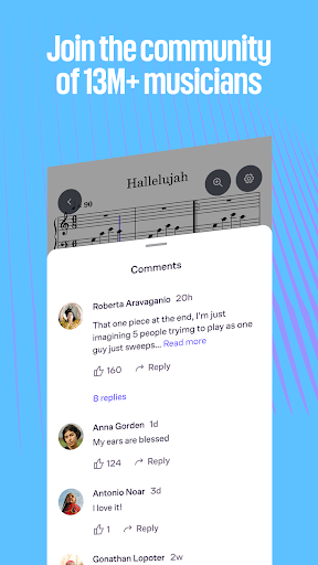 Screenshot of MuseScore: sheet music