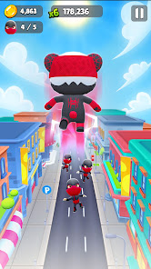 Captura de Pantalla 10 Panda Hero Run Game android