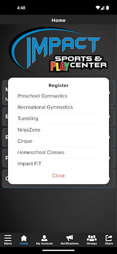 Impact Sports Center Screen 3