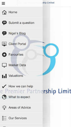 The Premier Partnership App Screen 2