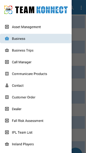 TeamKonnect Enterprise Screen 2