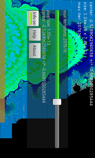 Android application MandelSplit screenshort