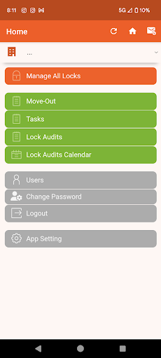 Android application Lock Manager screenshort