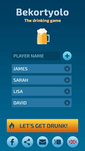 Android application Bekortyolo: The drinking game screenshort
