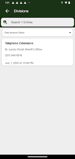 St. Landry Parish Sheriff’s Screen 2