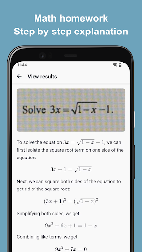 Screenshot of Quizer:Homework answers helper