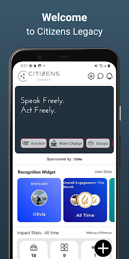 Android application Citizens Legacy screenshort