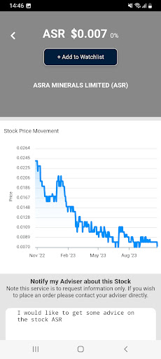 Android application Mahe Capital Portfolio screenshort