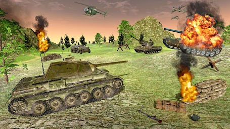 US Army Battle Tank Warrior Attack: Military Blitz