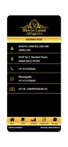 Bhavya Laxmi Bullion Screen 3